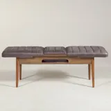 Sembol Bench Ceviz Soho Antrasit